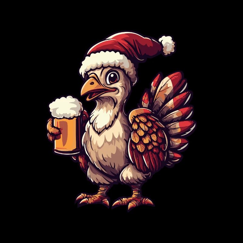 Bière de Noël à la dinde