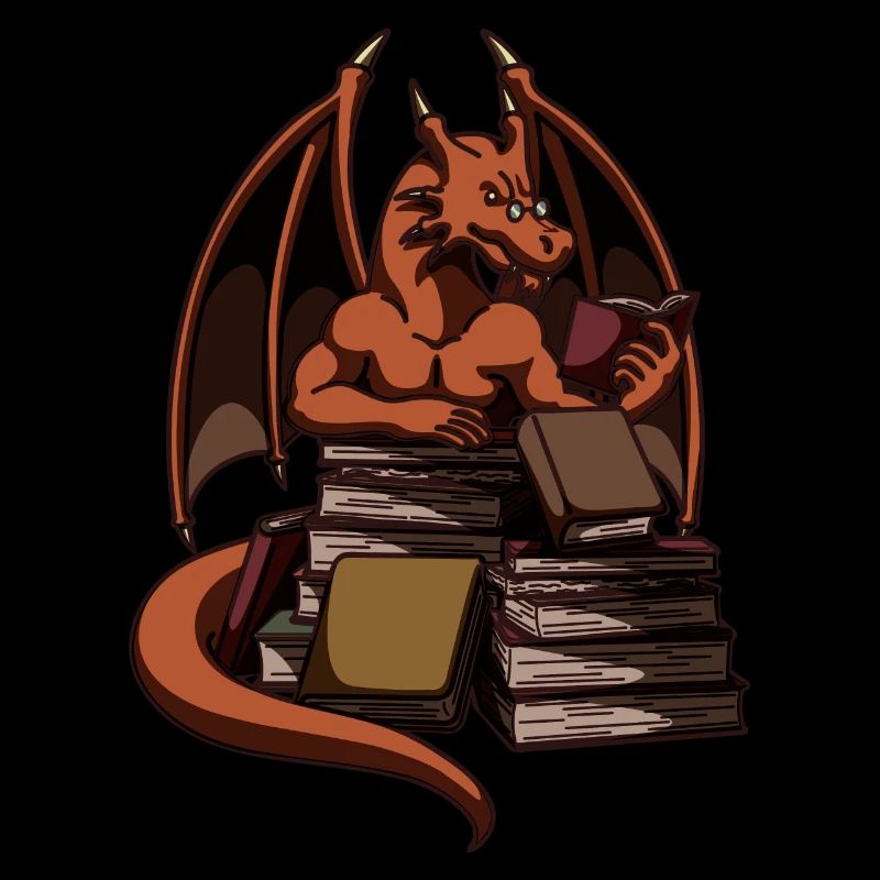 Dragon Reading Magic Dungeon