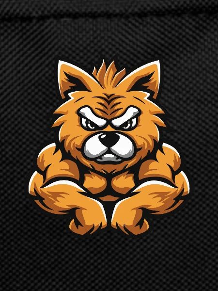 Pomeranian Dog Muscles Bodybuilding