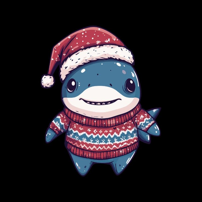 Shark Christmas Comic