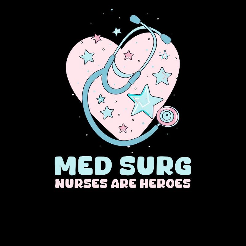 Krankenschwester Med Surg Krankenschwestern sind Helden