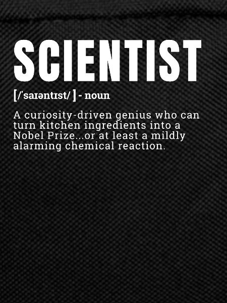 Funny Scientist Curiosity-Driven Definition Occupa