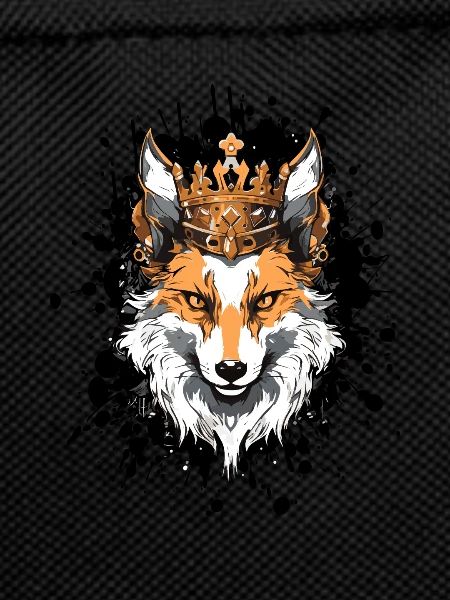 Fox Head Portrait Crown