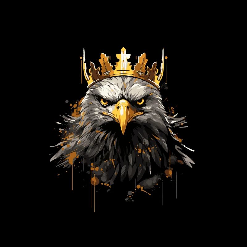 Eagle Head Portrait Crown