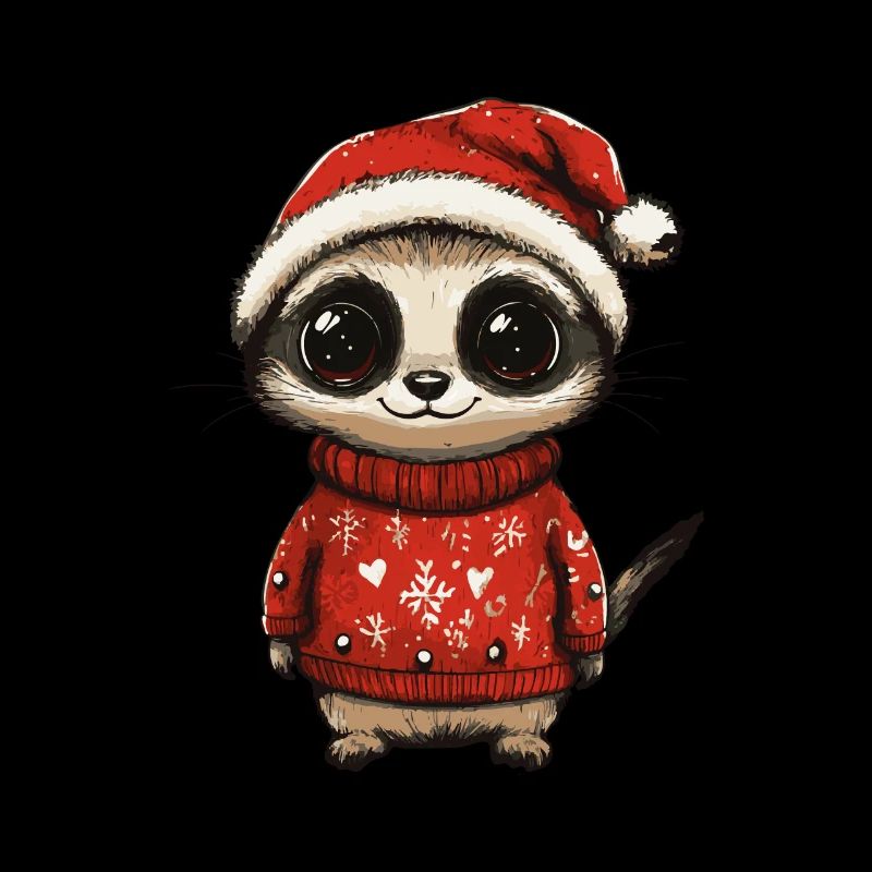Bande dessinée de Noël de suricate