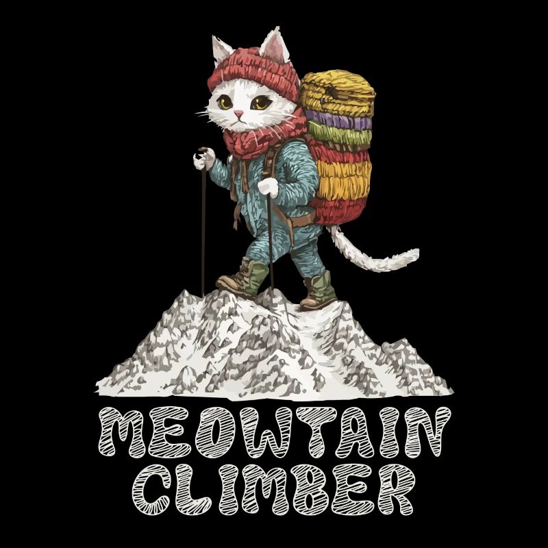 Meowtain Climber Cat Summit Adventure