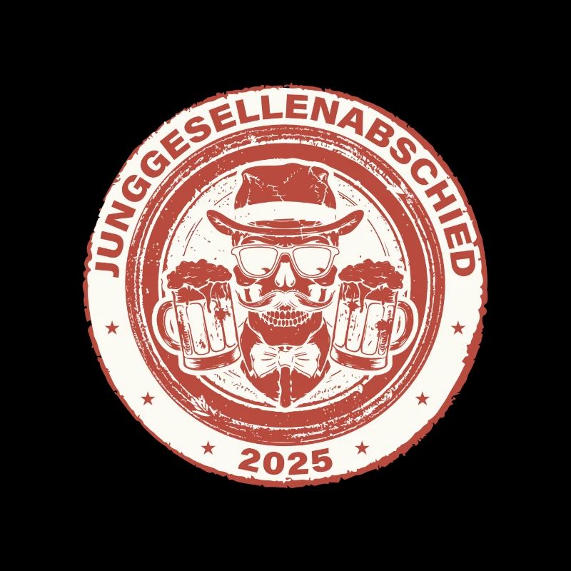 Bachelor Party 2025 Skull