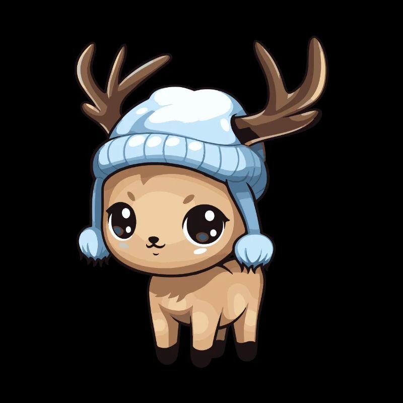 Deer Winter Comic