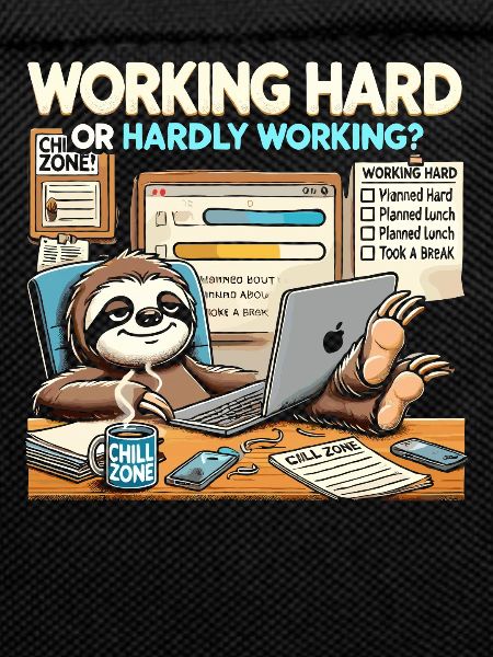 Hart arbeiten oder kaum arbeiten
