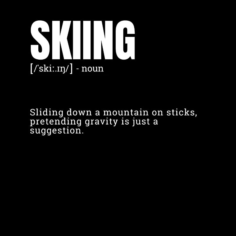 Funny Skiing Gravity Defying Comedy Skiing Meme
