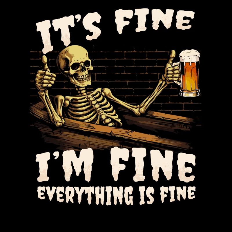 It's Fine I'm Fine Everything Is Fine - Funny