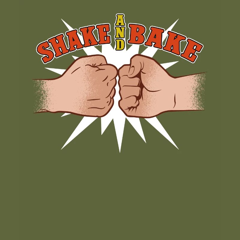 Shake And Bake Fauststoß Spaß Design