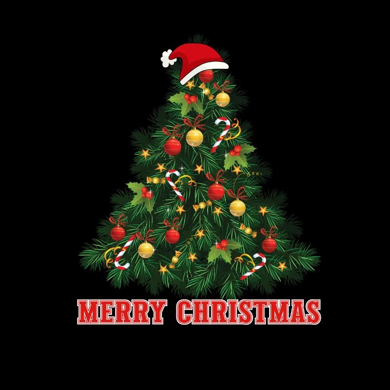 Festive Joy - Merry Christmas Tee