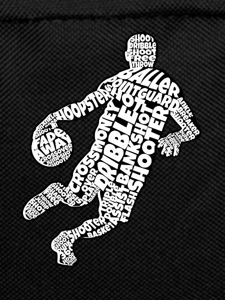 Basketball Calligraphy Hoops Basketball