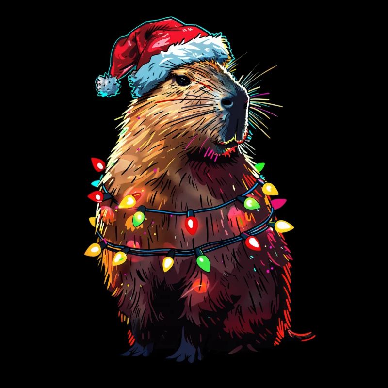 Capybara Christmas