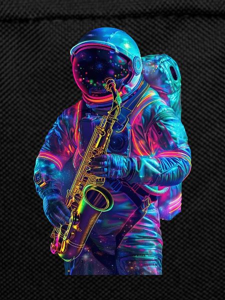 Saxophone astronaute