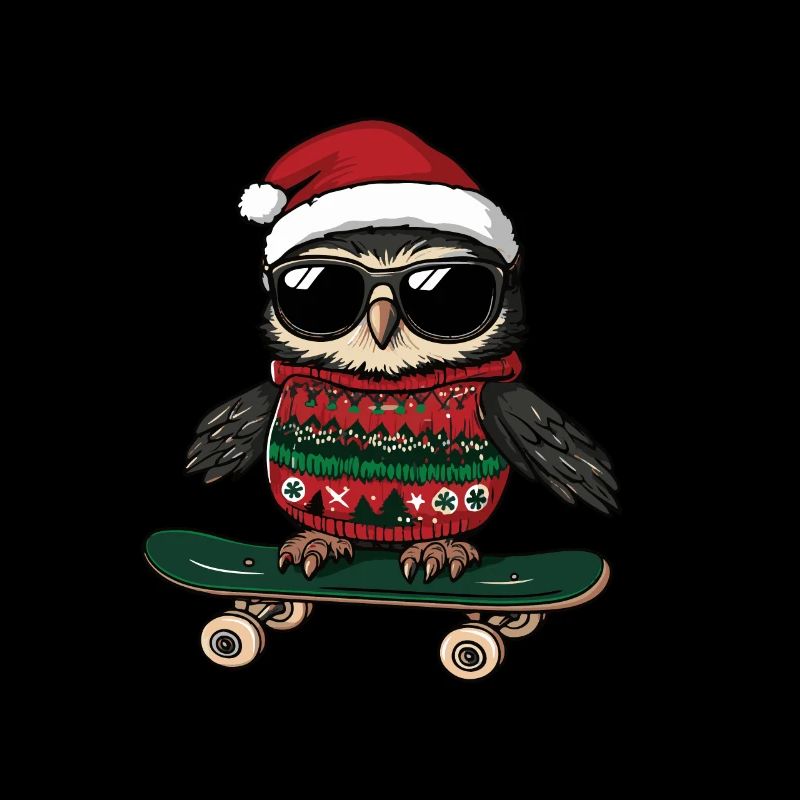 Owl Christmas Funny