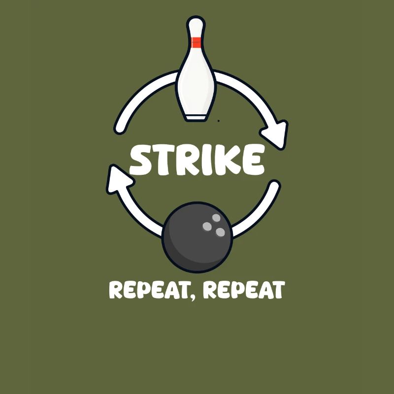 Bowling Strike, répéter, répéter