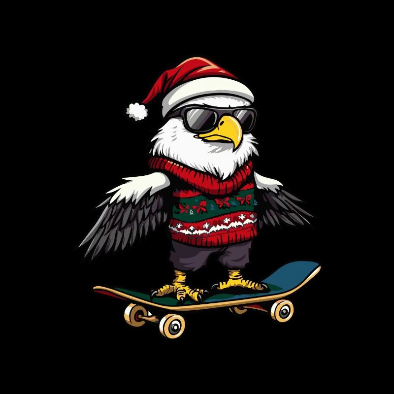 Aigle Noël Drôle