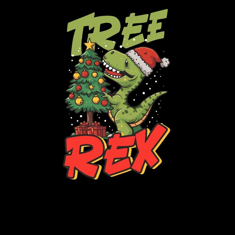 Dinosaur Christmas Tree Rex