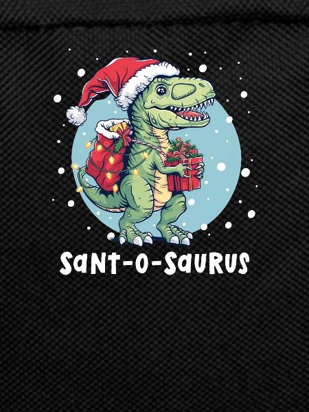Dinosaur Christmas Sant-O-Saurus