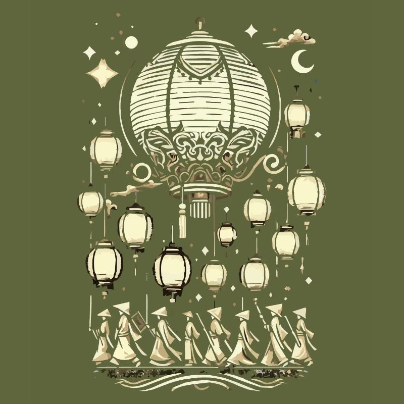 Lantern parade, lantern
