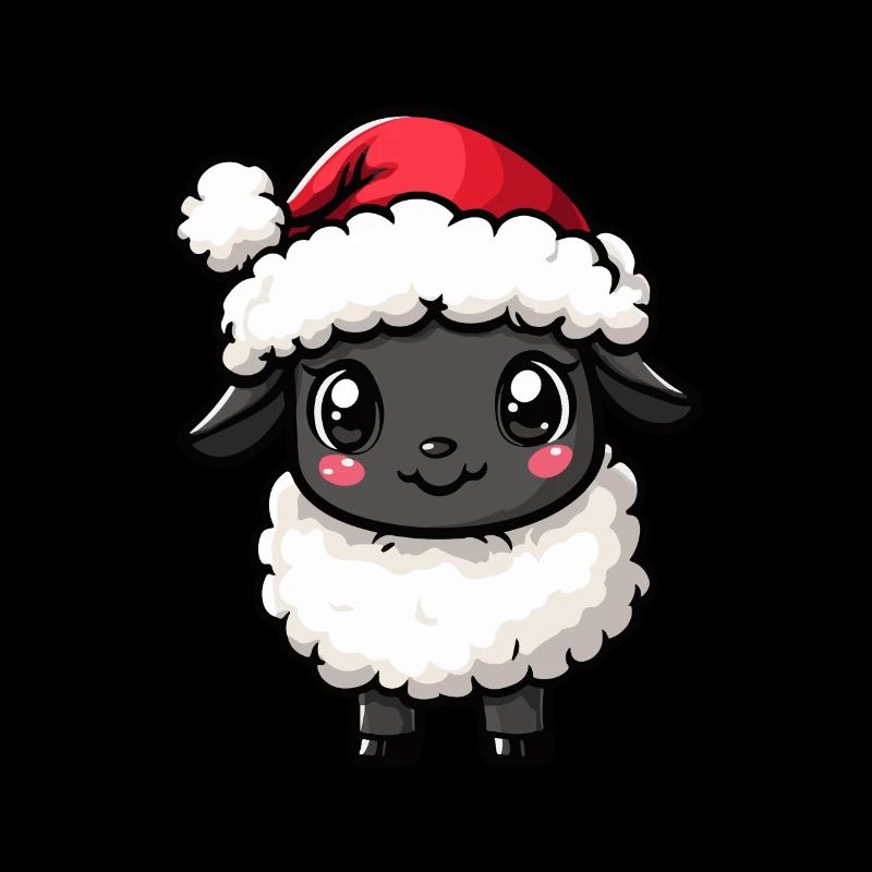 Sheep Christmas Cute