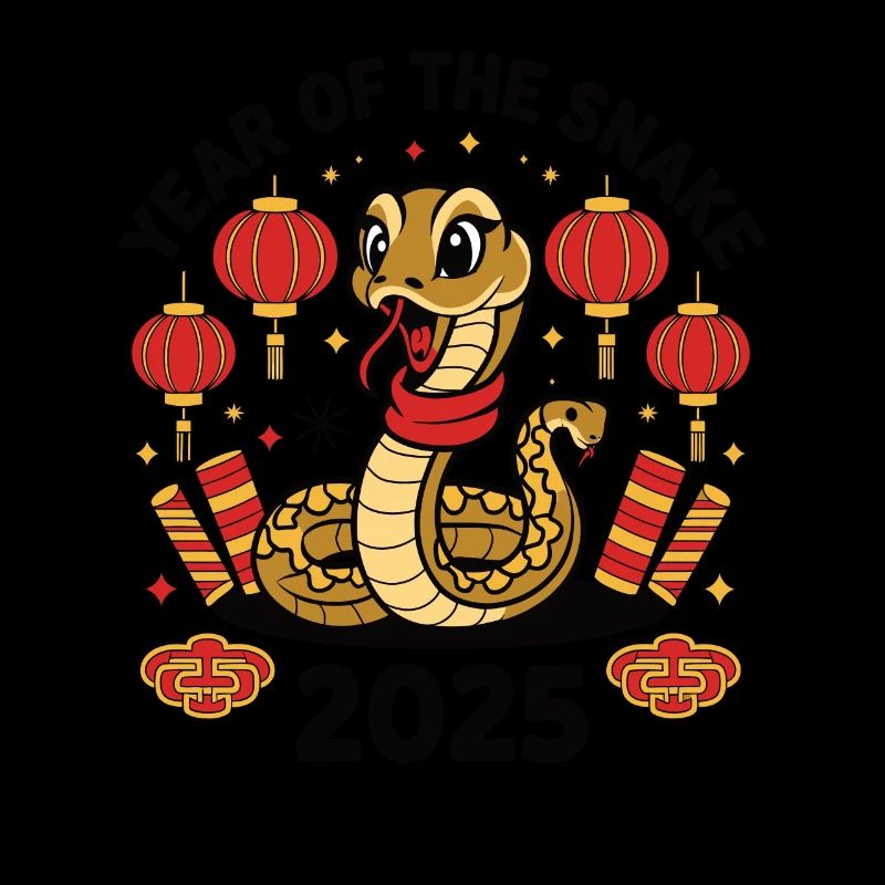Année Chinoise 2025 Année du Serpent