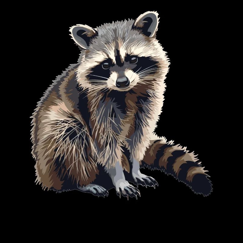 Waschbären Waschbär