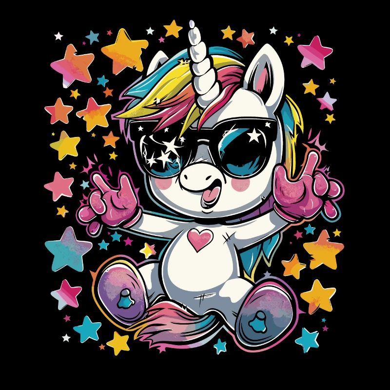 Süßes Einhorn, Bunte Einhörner