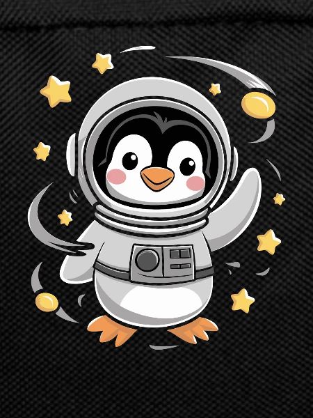 Penguin Astronaut Adventure In Space