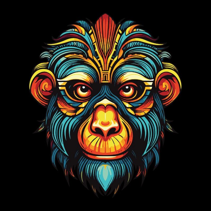 Affe Portrait