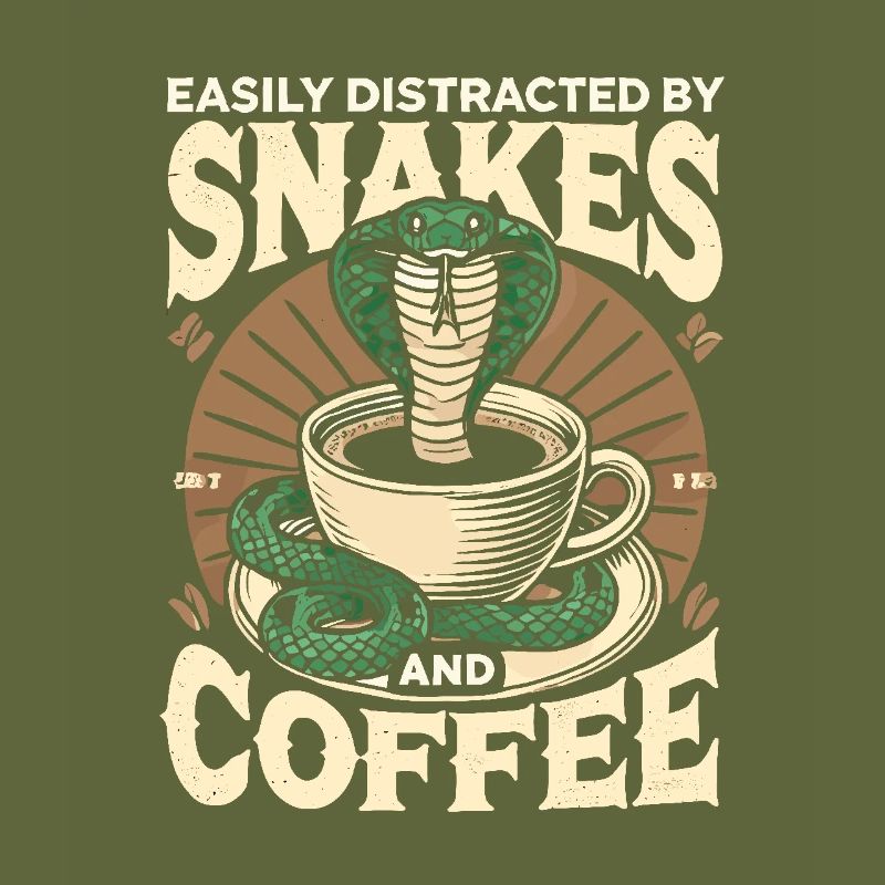 Leicht ablenkbar durch Schlangen und Kaffee