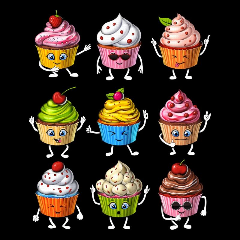Cupcakes drôles