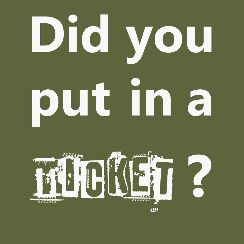 AVEZ-VOUS MIS UN TICKET – IT Admin PC Humour Blagues