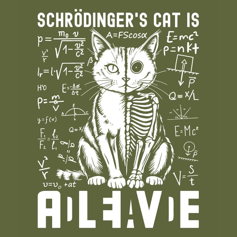 Le chat de Schrödinger mort et vif