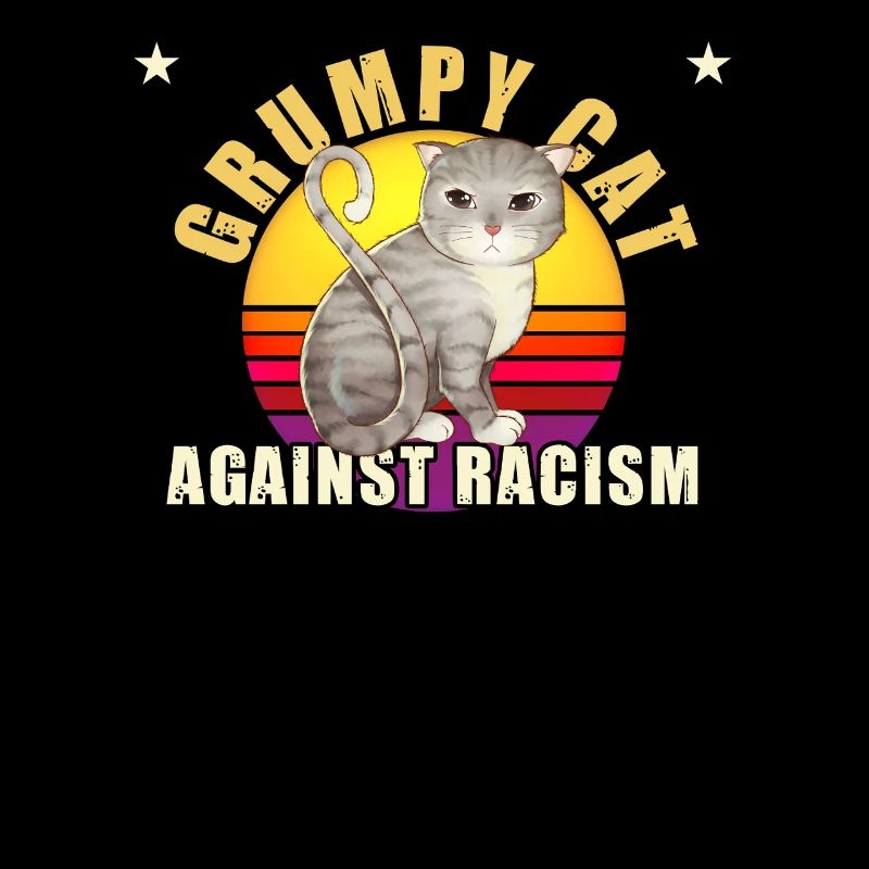 Cat against racism