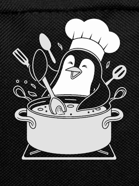 Cooking Penguin Chef Hat Fun