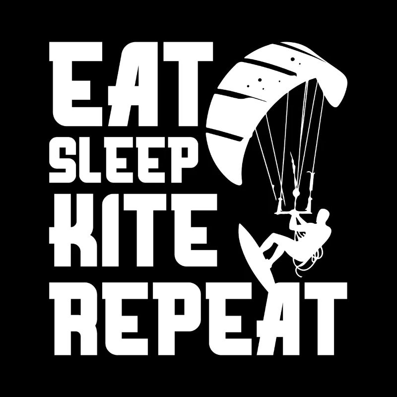 Manger Dormir Kite Repeat Waver Surfer Kiteboarding