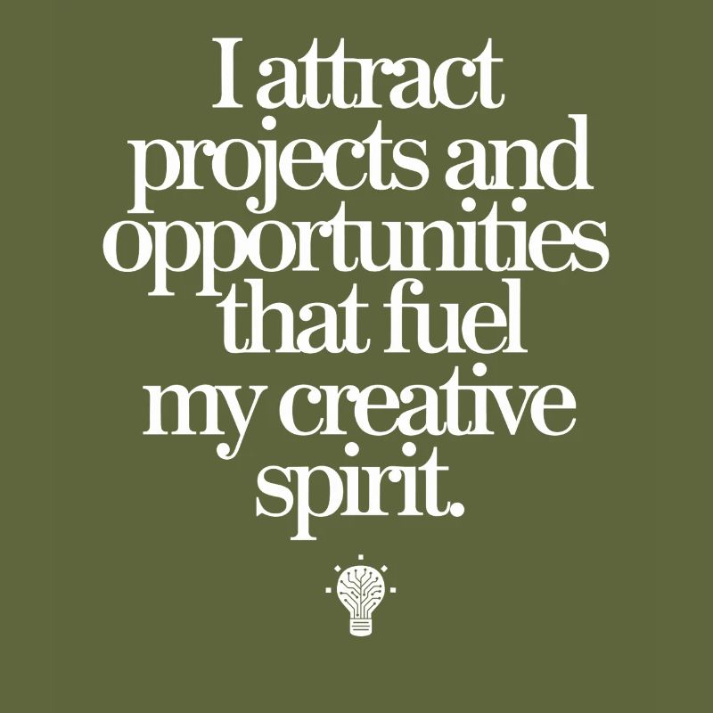 I attract projects and opportunities that mine