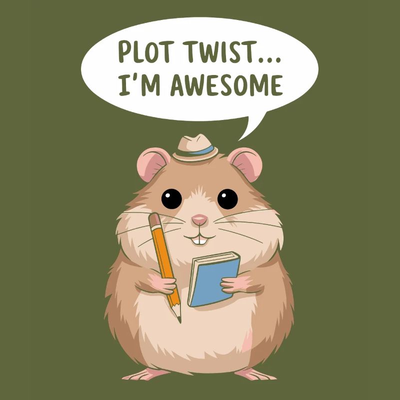 Hamster Author: Plot Twist... I'm great