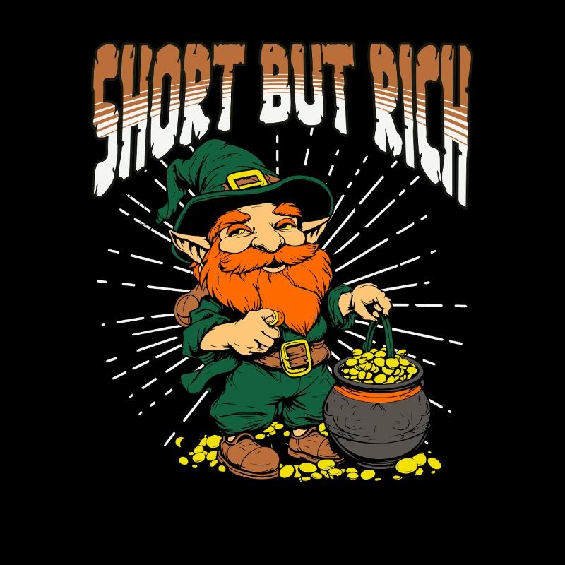 Funny St. Patrick's Day Leprechaun