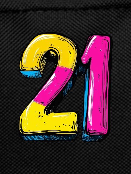 21 Number symbol