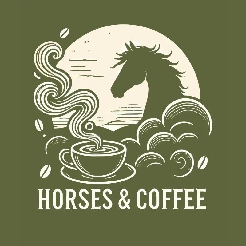Pferde und Kaffee