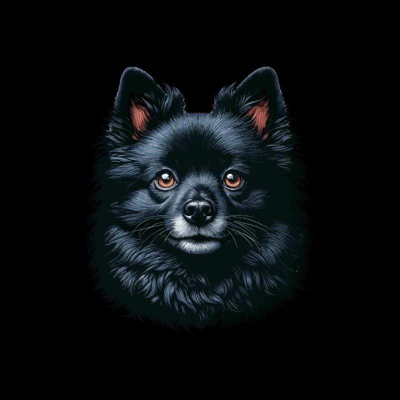 Dog Face - Schipperke
