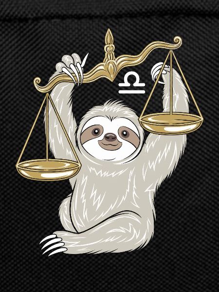 Libra Sloth Libra Zodiac Sign