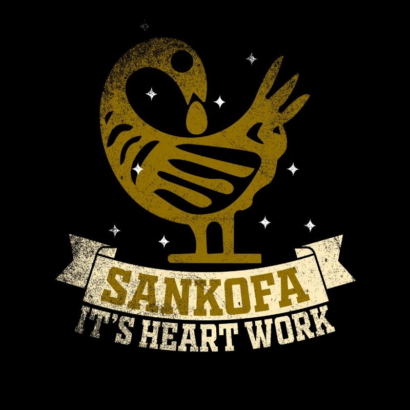 Sankofa Symbol Adinkra Ghana Black