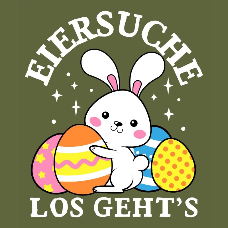 Egg Hunt Let's Go Easter Easter Bunny Easter Eggs