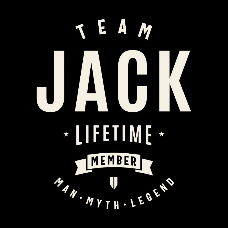 Membre à vie de l’équipe Jack Funny Name Jack
