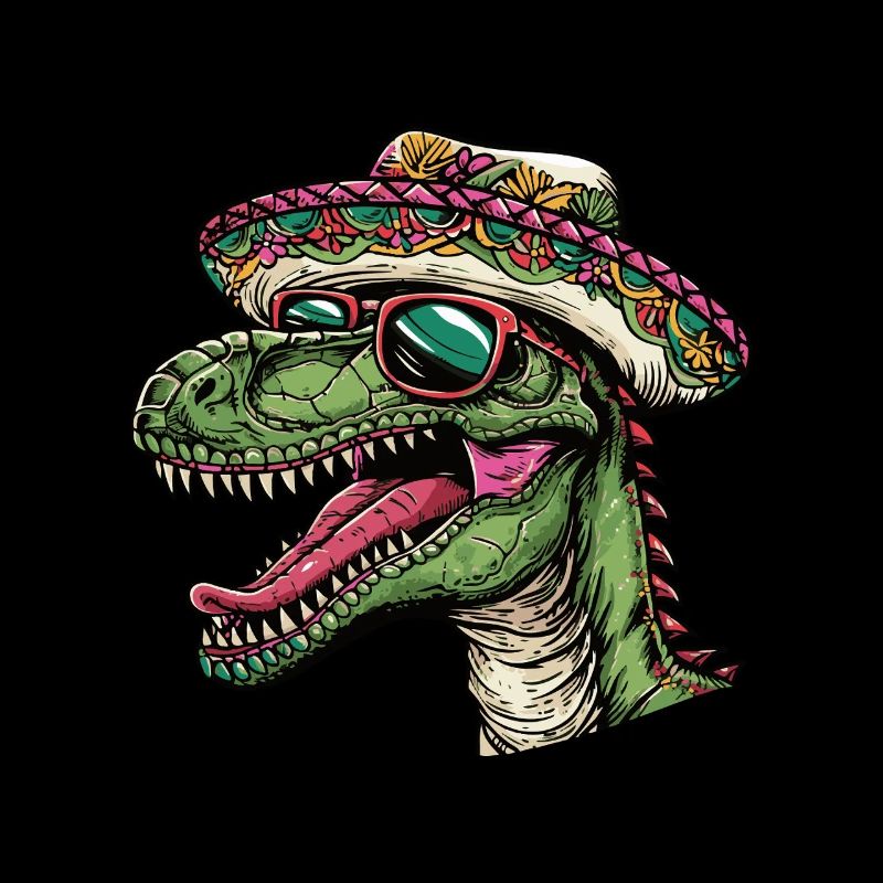 Dinosaurier brontosaurus Sombrero
